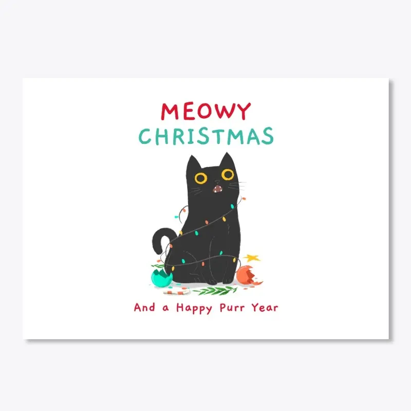 Meowy Christmas And A Happy Purr Year